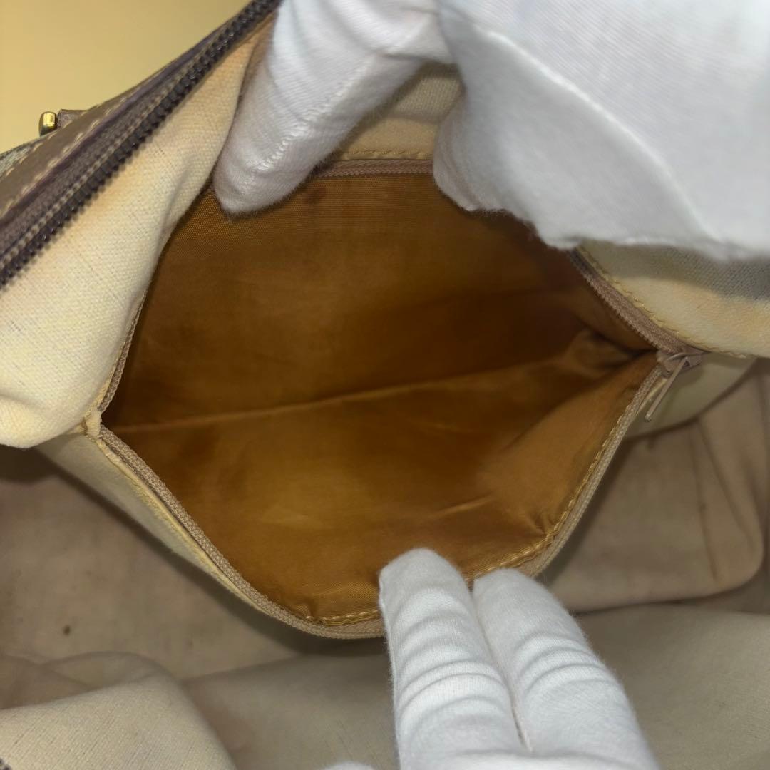 GUCCI オールドグッチ GG柄 シェリーライン ミニボストン