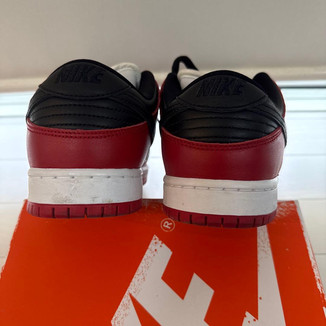 NIKE DUNK LOW ホワイト/レッド/ブラック