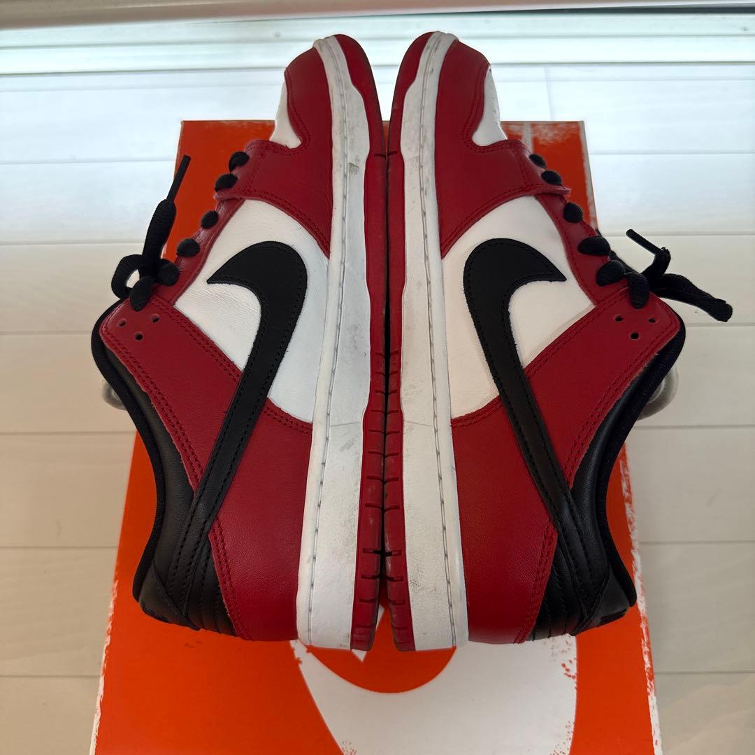 NIKE DUNK LOW ホワイト/レッド/ブラック