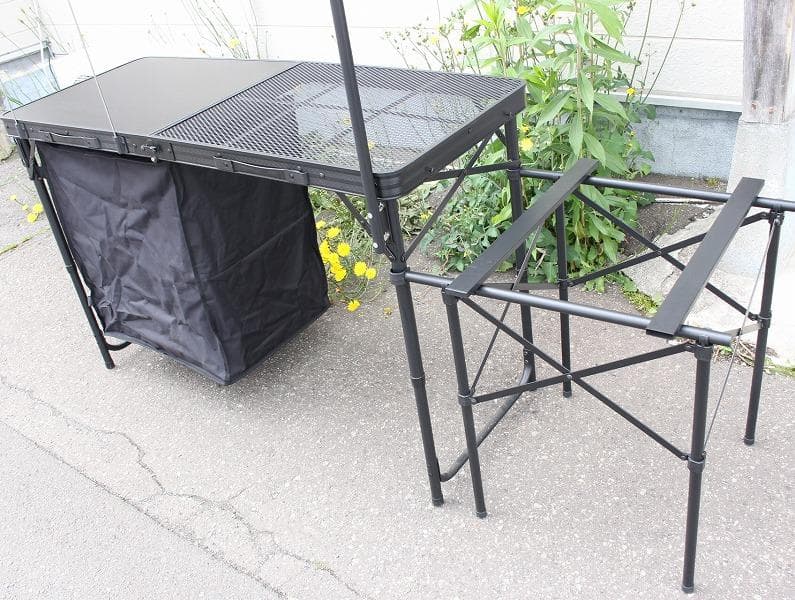 DOD クッキングキング TB5-723-BK オールインワンキッチンテーブル