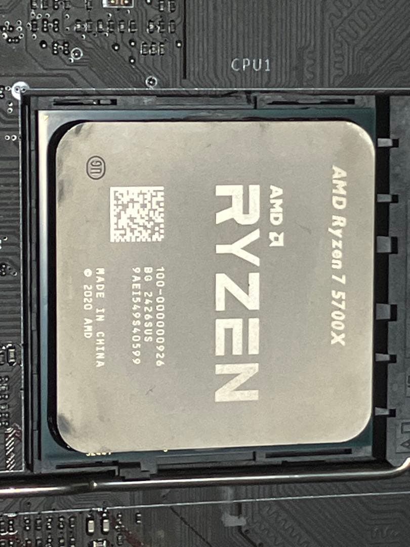 Ryzen5700X＋32gbメモリー＋MSI X470 GAMING PLUS