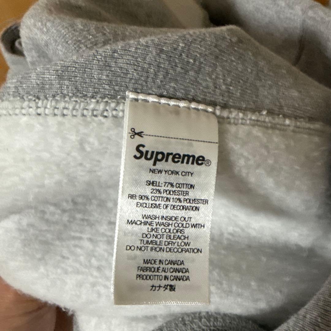 トップス Supreme box logo heather grey
