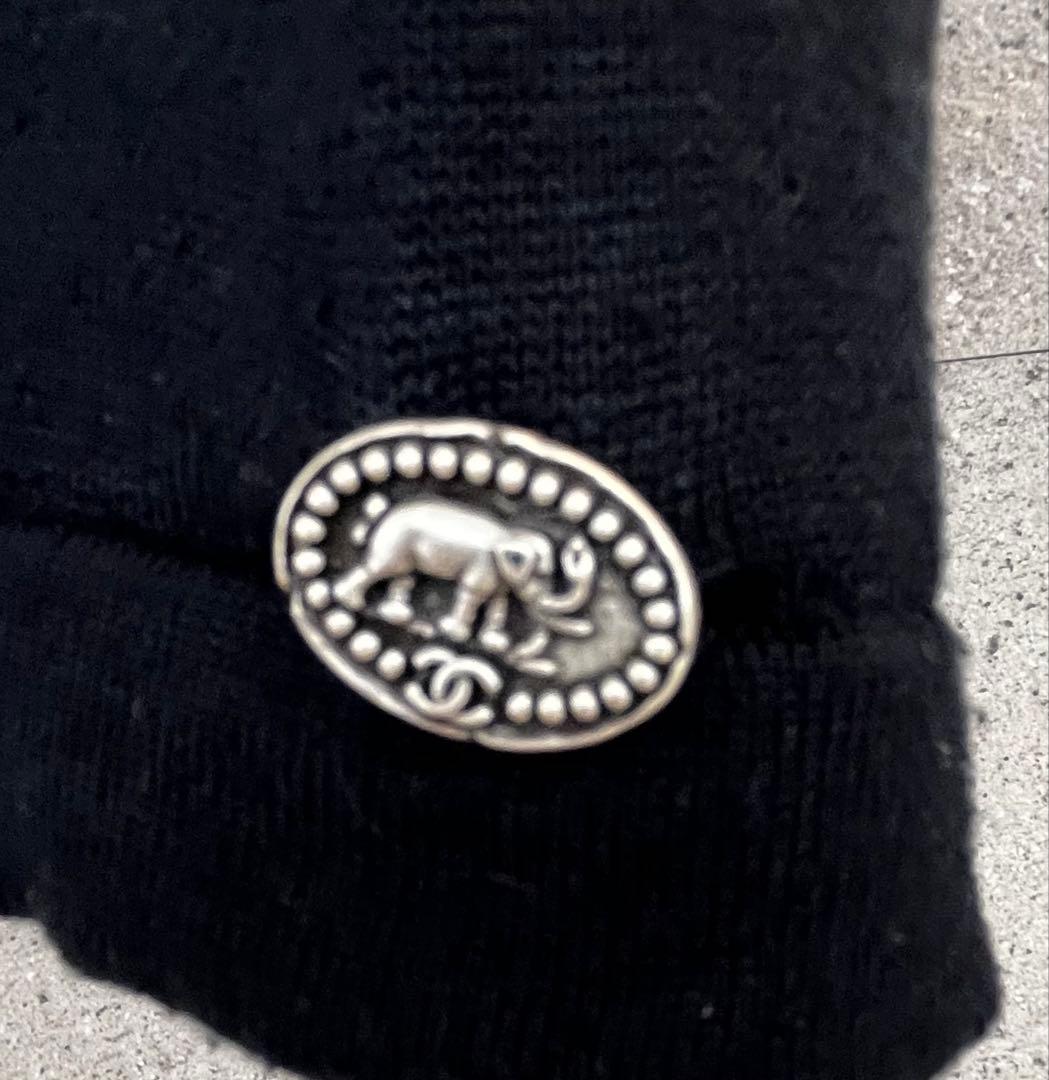 CHANEL シャネル ニット トップス ココマーク金具 正規品
