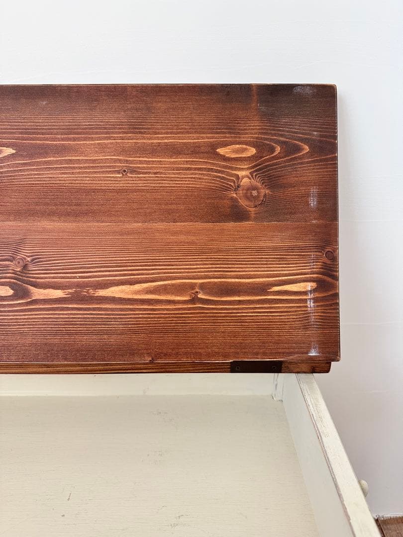 シャビーシック家具/アンティーク家具/キッズ用開閉式デスク/机/カントリー家具