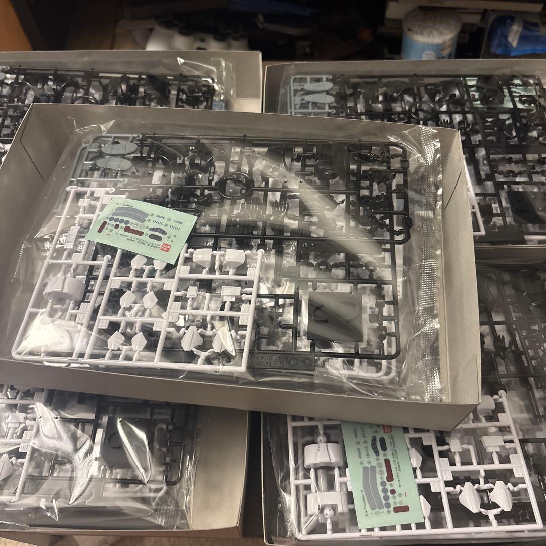 クローントルーパー　バンダイ　プラモデル　5点セット