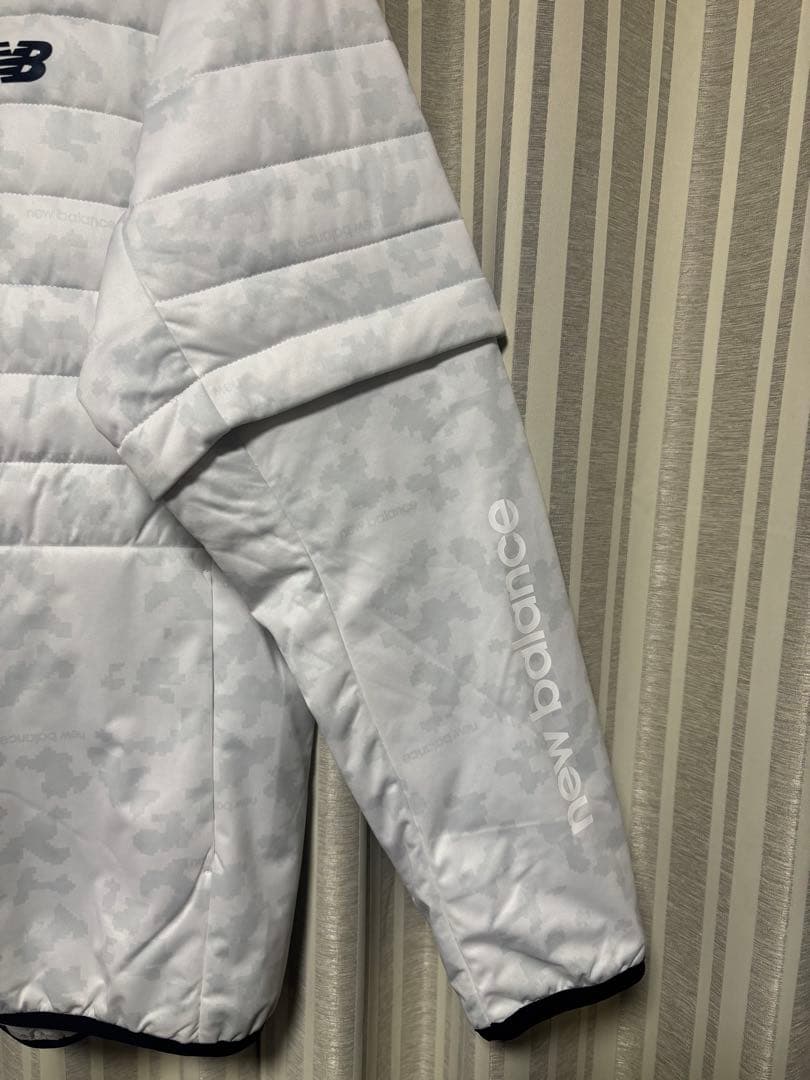値下【新品】 NEW BALANCE GOLFメンズ 2WAY 中綿 ジャケット