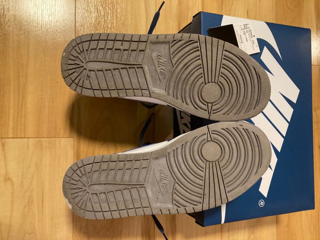 シューズ(男性用) JORDAN1 high og TRUE BLUE US9.5 27.5cm