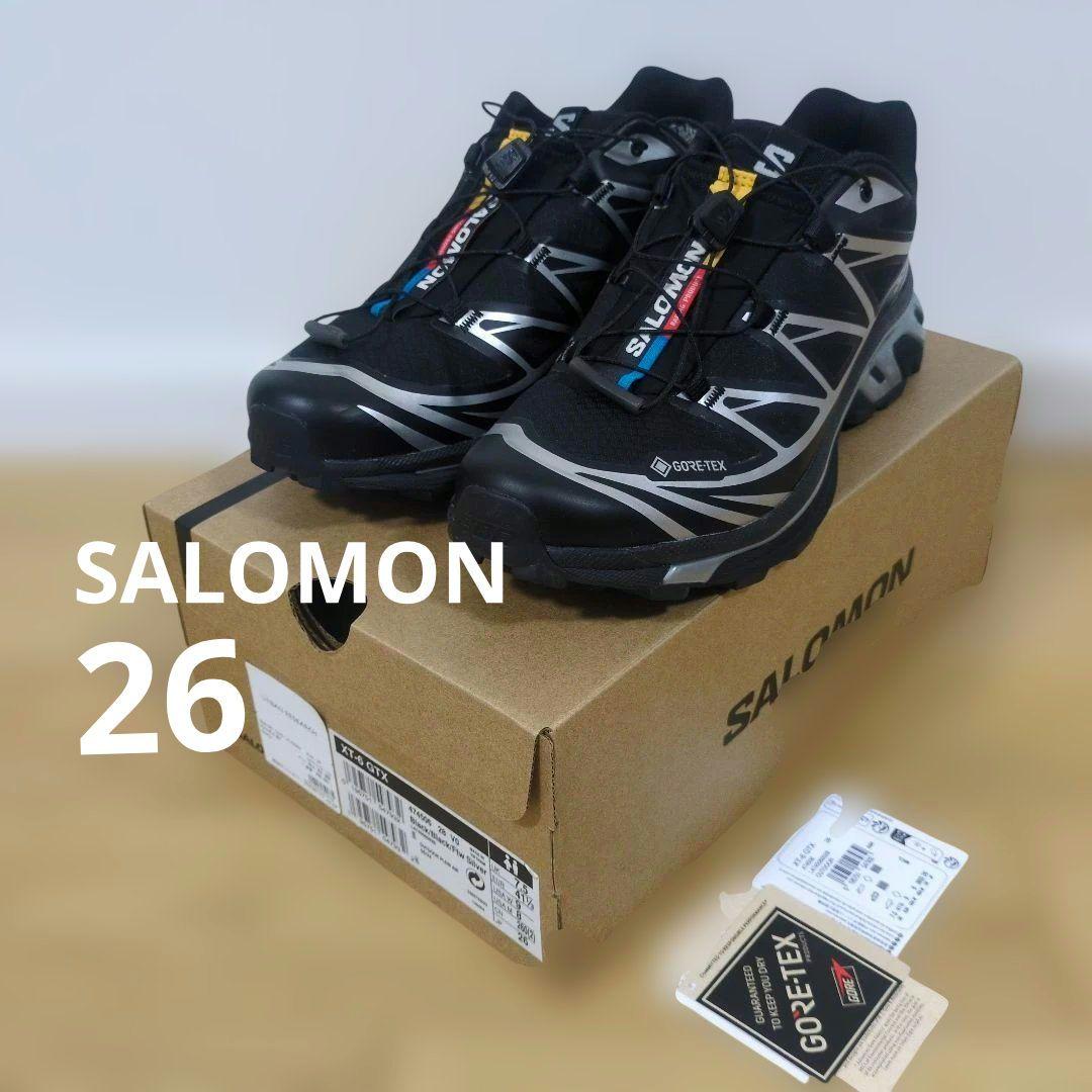 SALOMON XT‐6 GORE‐TEX スニーカー 26cm 箱 タグあり