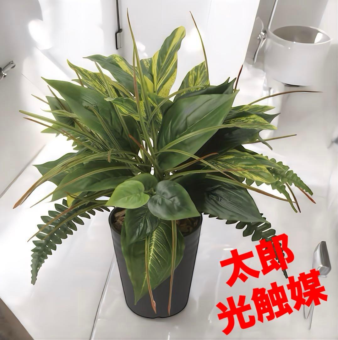 光触媒　人工観葉植物　ウォールグリーン　フェイクグリーン　ミックスフィロ145
