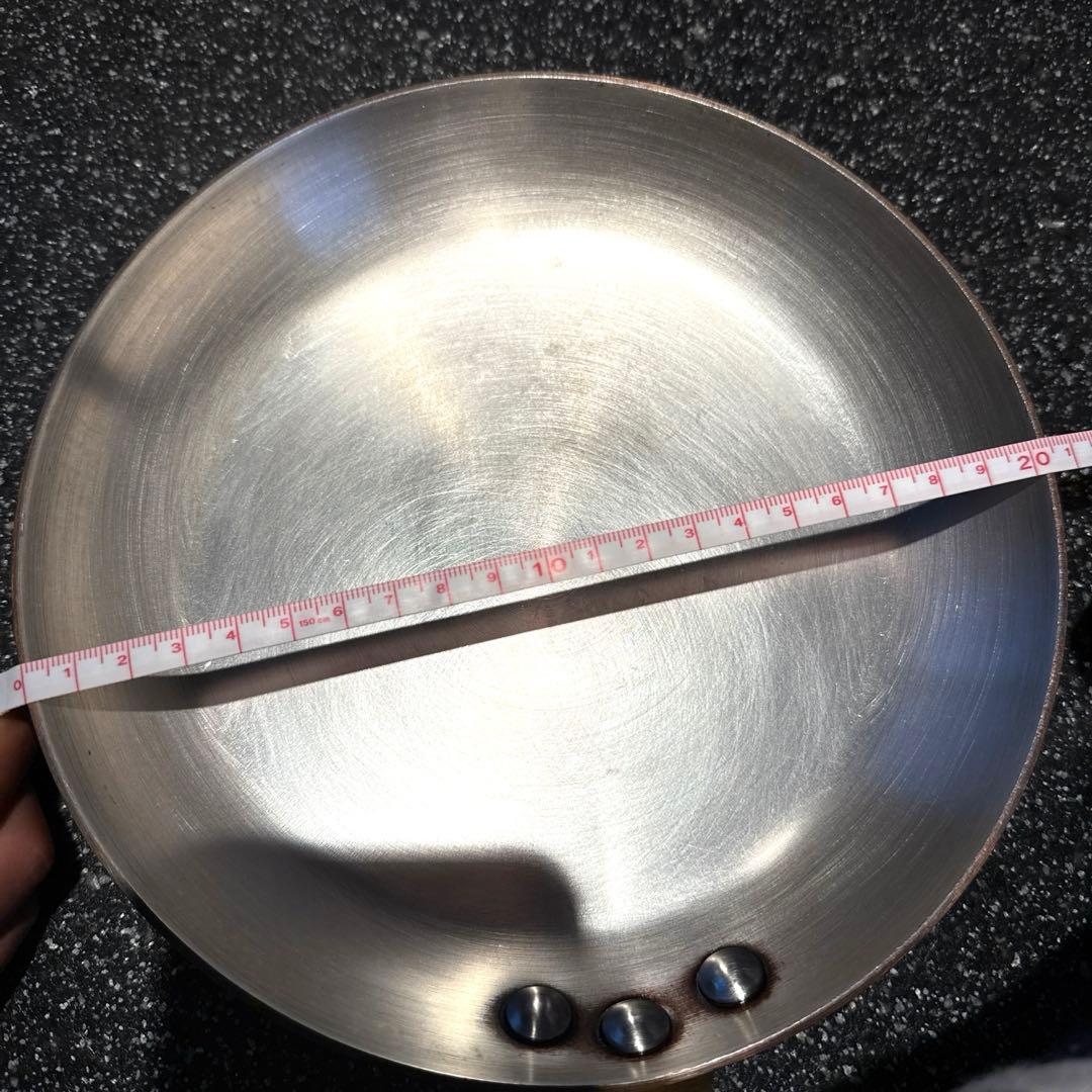 【美品】Mauviel純銅製片手フライパン20㎝