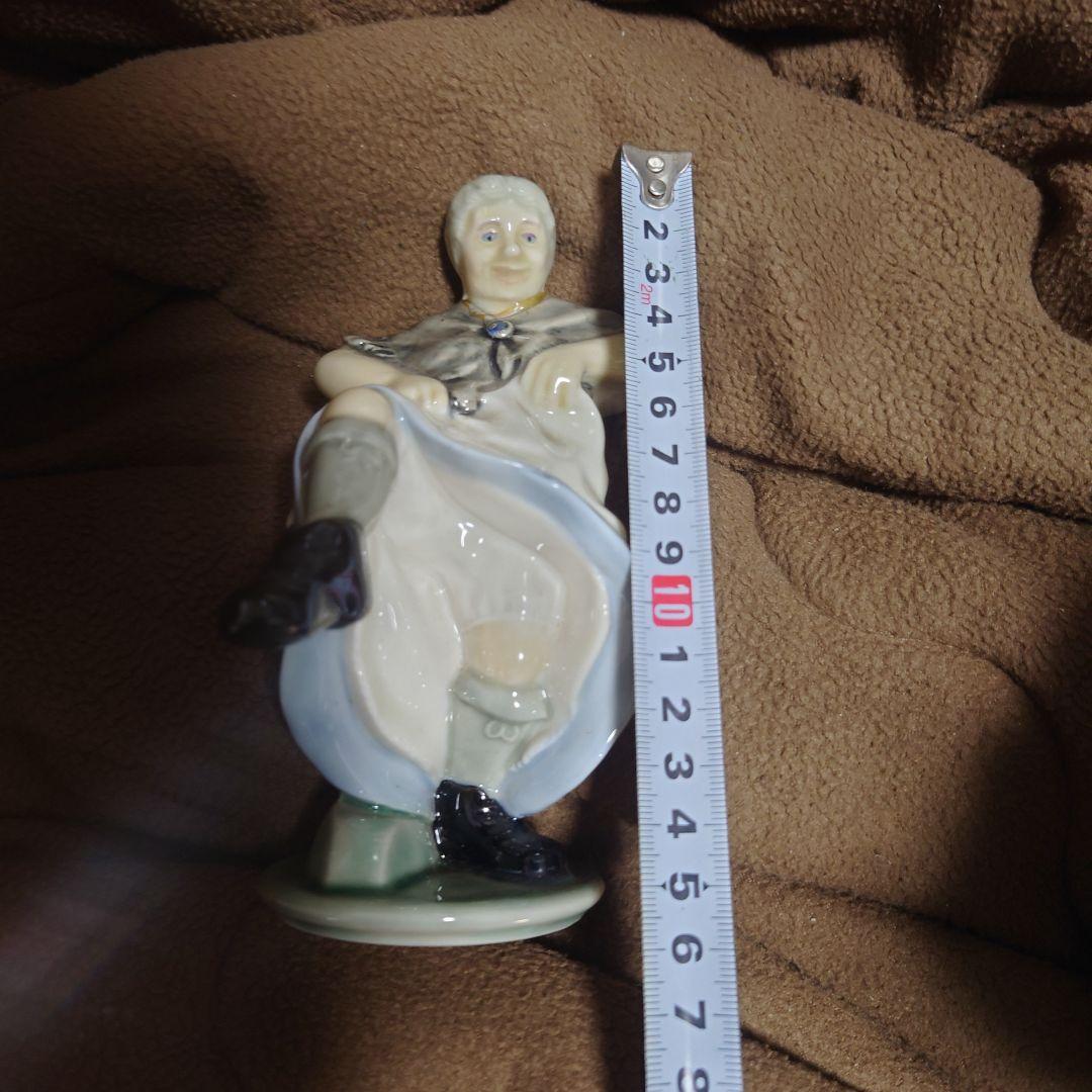 アイリッシュポーセリン★陶器人形2体セット当時物★三越取扱い品 送料無料