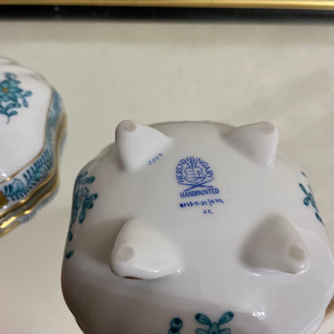 ヘレンド　マンダリン　アポニーターコイズ