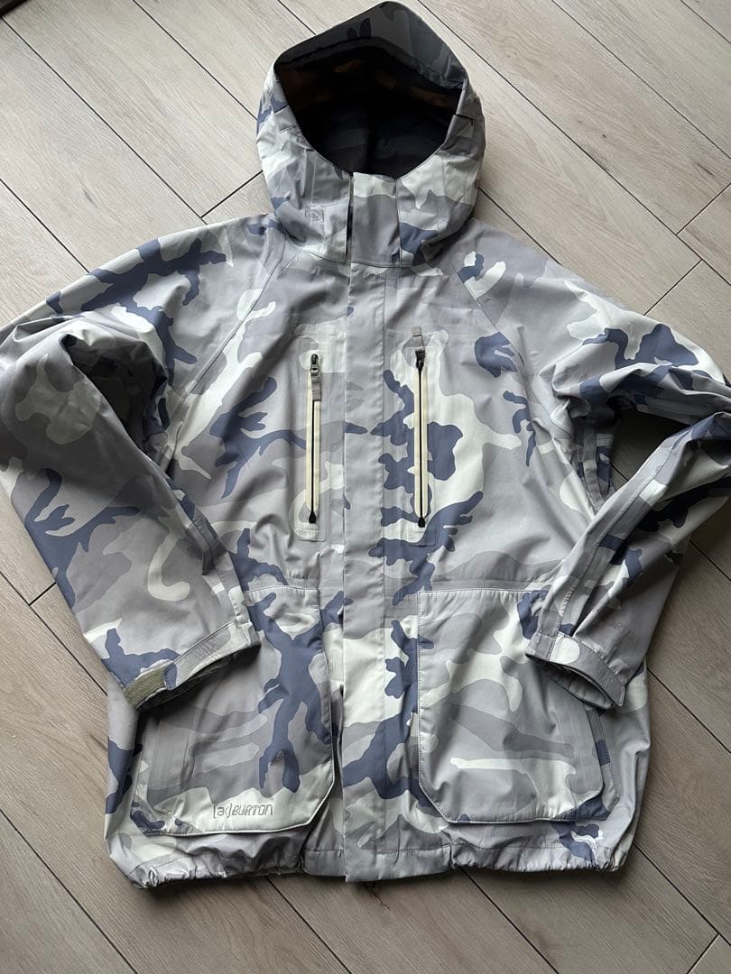 Burton ak 上下 L セットアップ ゴアテックス スノーカモ 迷彩