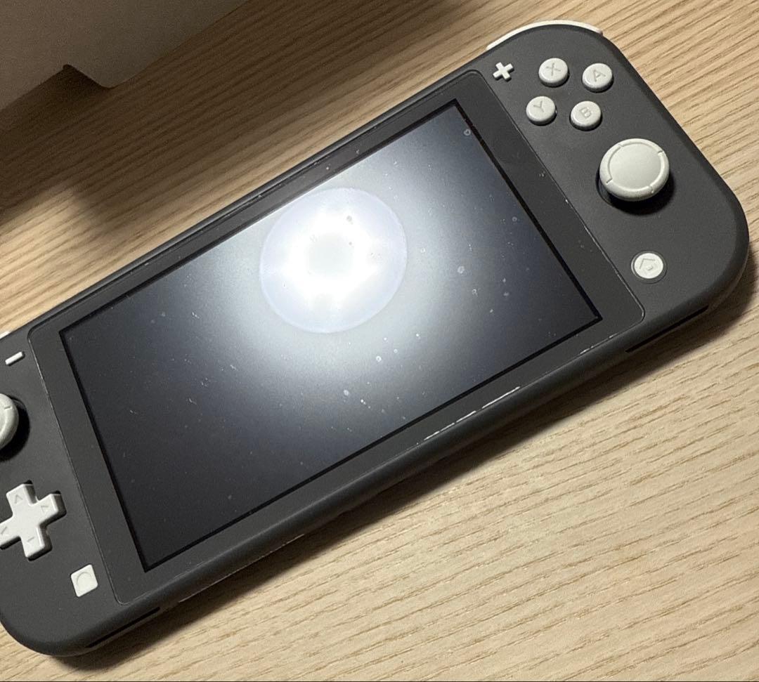 Nintendo Switch Lite グレー 傷あり