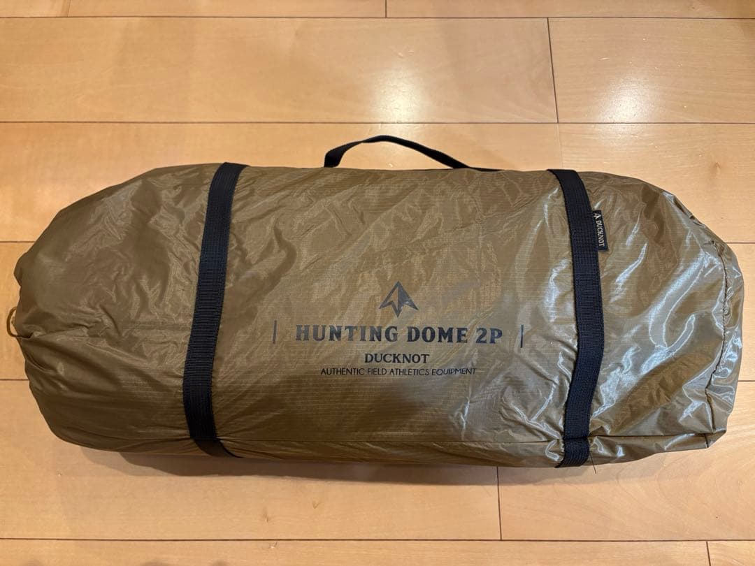 【未使用】DUCKNOT HUNTING DOME 2P テント【箱なし】