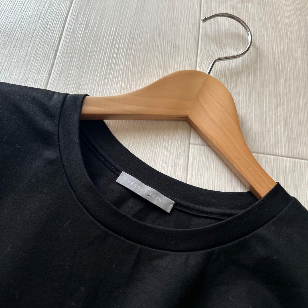 未使用theory luxe セオリーリュクスバック切り替えシフォンブラウス