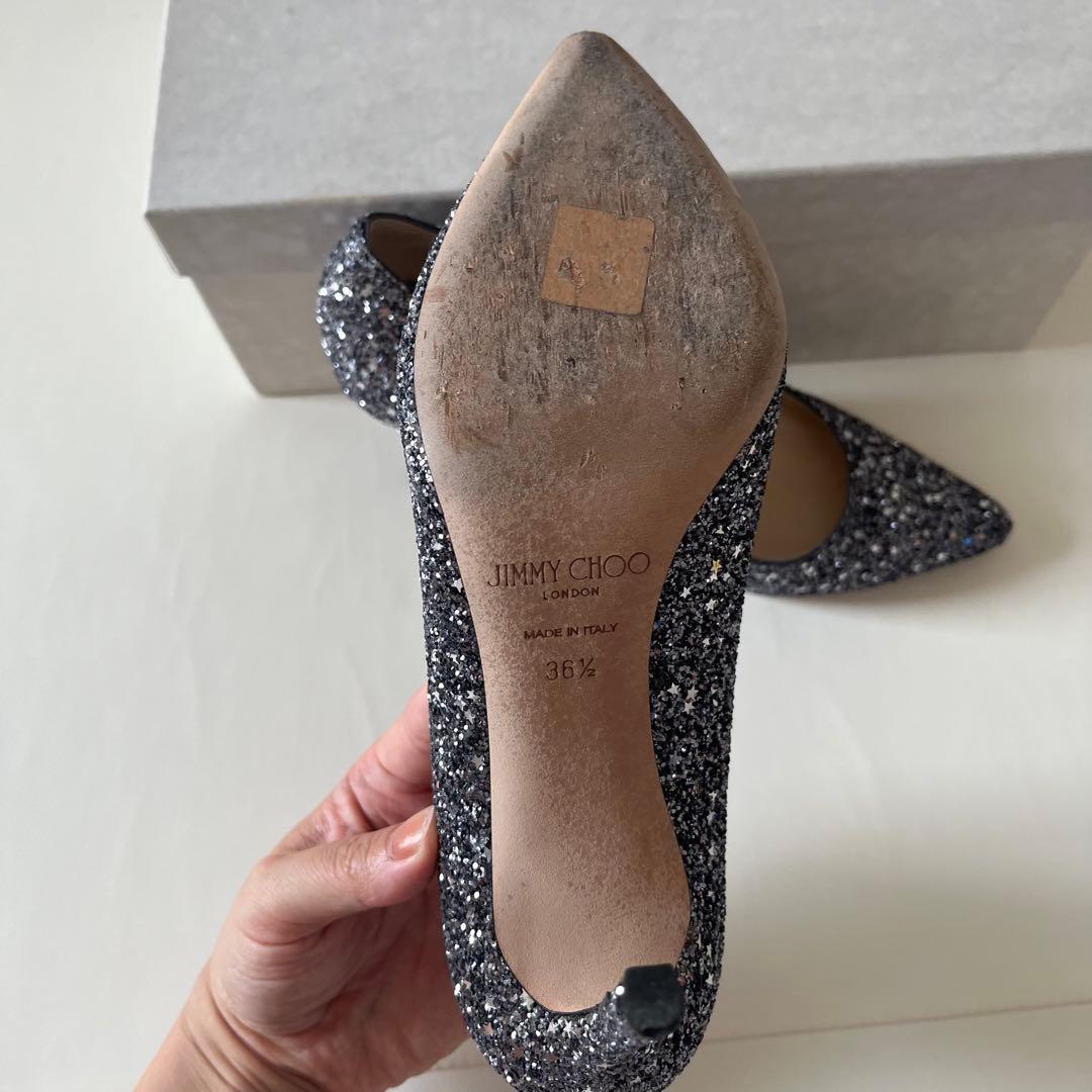 最終値下げ　JIMMY CHOO ROMY 85 ハイヒール 23.5センチ