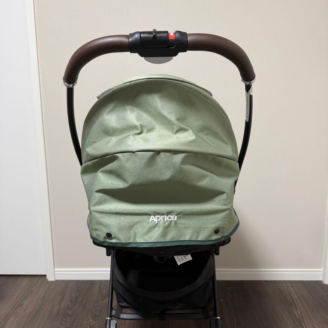 【美品✨】Aprica ラクーナクッションAE 限定色　リミテッドグリーン