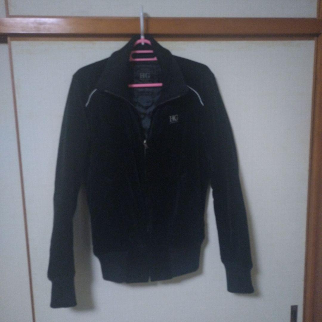 HYSTERIC GLAMOUR ブラック ジップアップジャケット