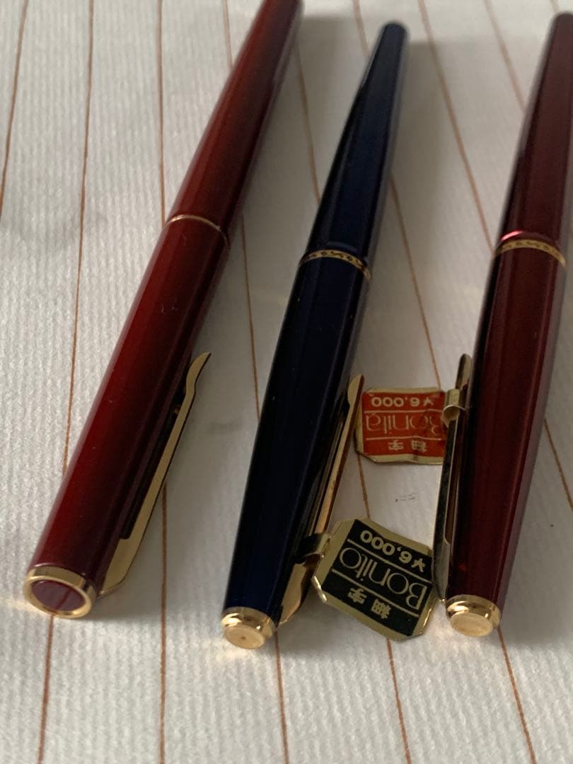プラチナ 万年筆 14K 3本まとめ売り