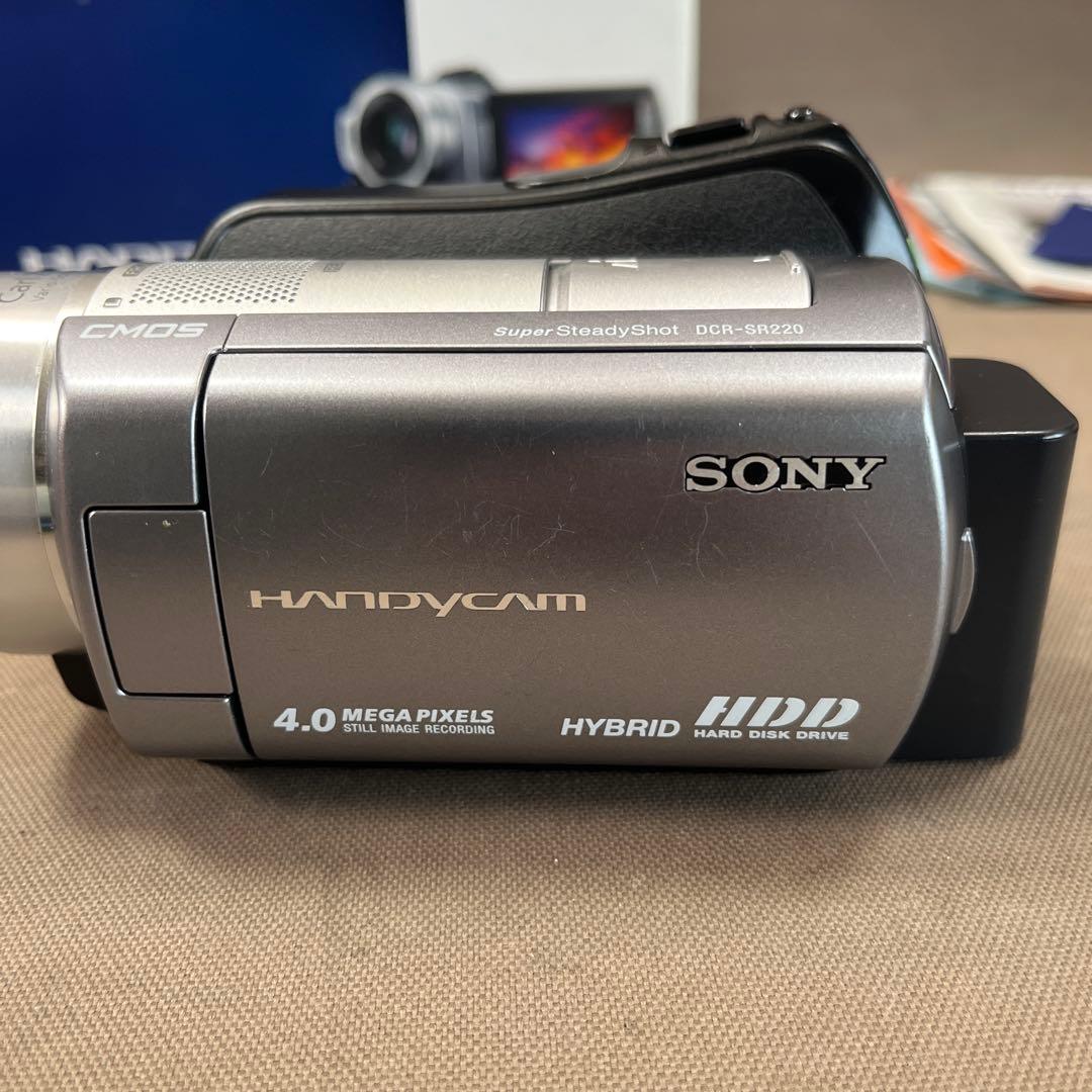 SONY DCR-SR220 HDD デジタルビデオカメラ