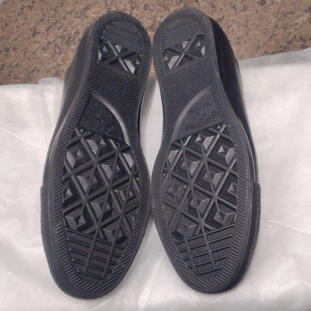 【稀少】CONVERSE LEA ALL STAR OX ブラックモノクローム