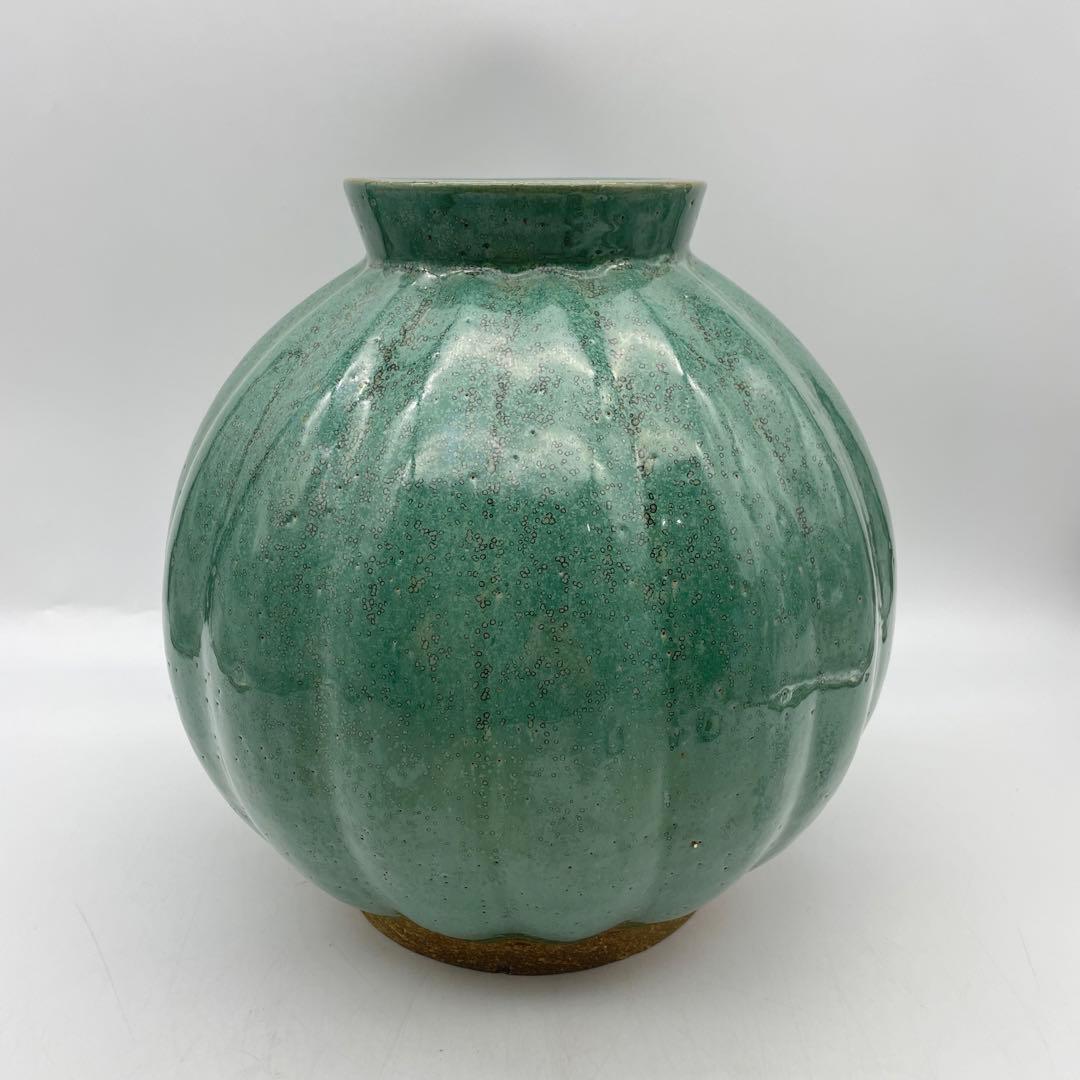 鳥取民藝　牛ノ戸焼　小林栄一作　花瓶　79