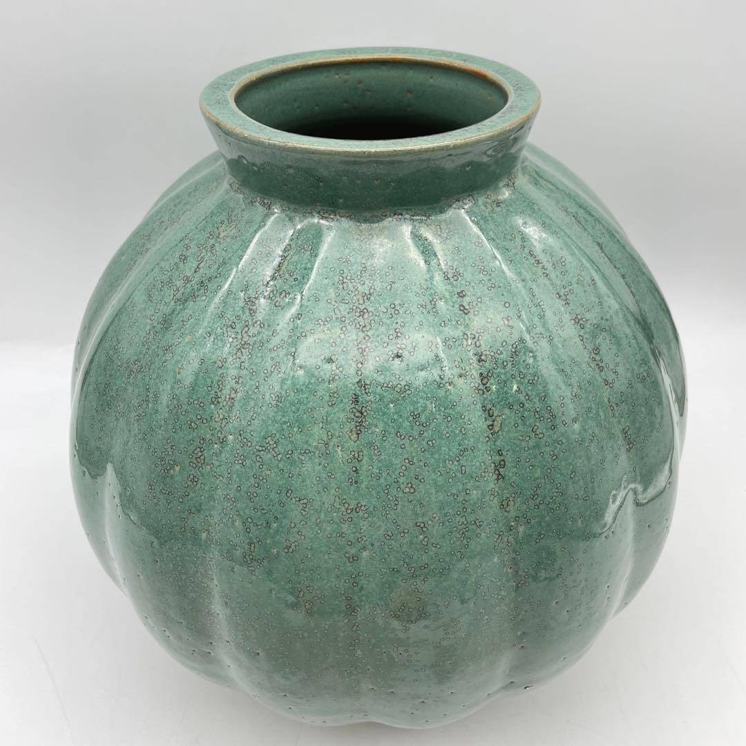 鳥取民藝　牛ノ戸焼　小林栄一作　花瓶　79