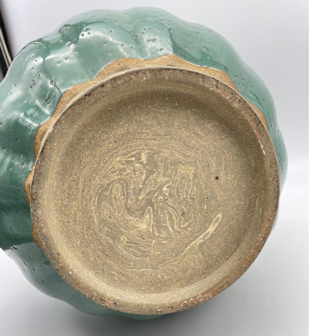 鳥取民藝　牛ノ戸焼　小林栄一作　花瓶　79