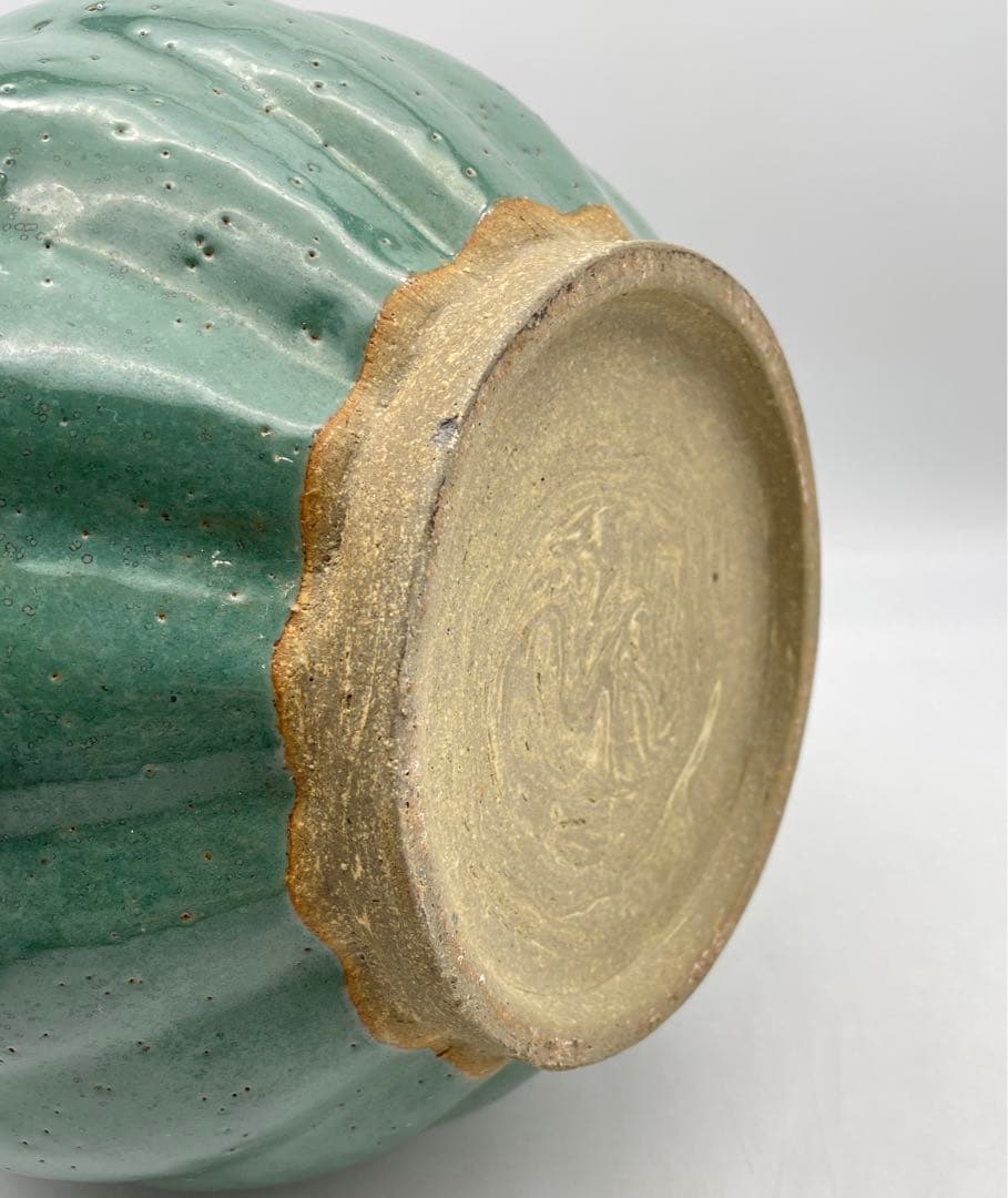 鳥取民藝　牛ノ戸焼　小林栄一作　花瓶　79