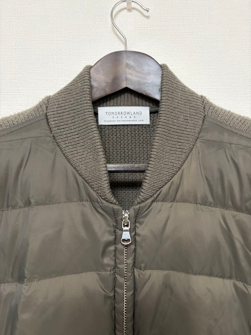 tomorrowland 切り替えニットダウン