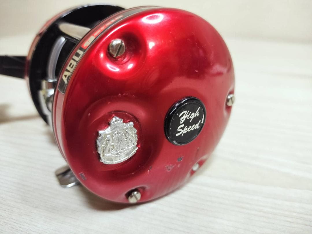 アブガルシタ　ABU アンバサダー5600AL　黒ベロ　ビンテージ　リール