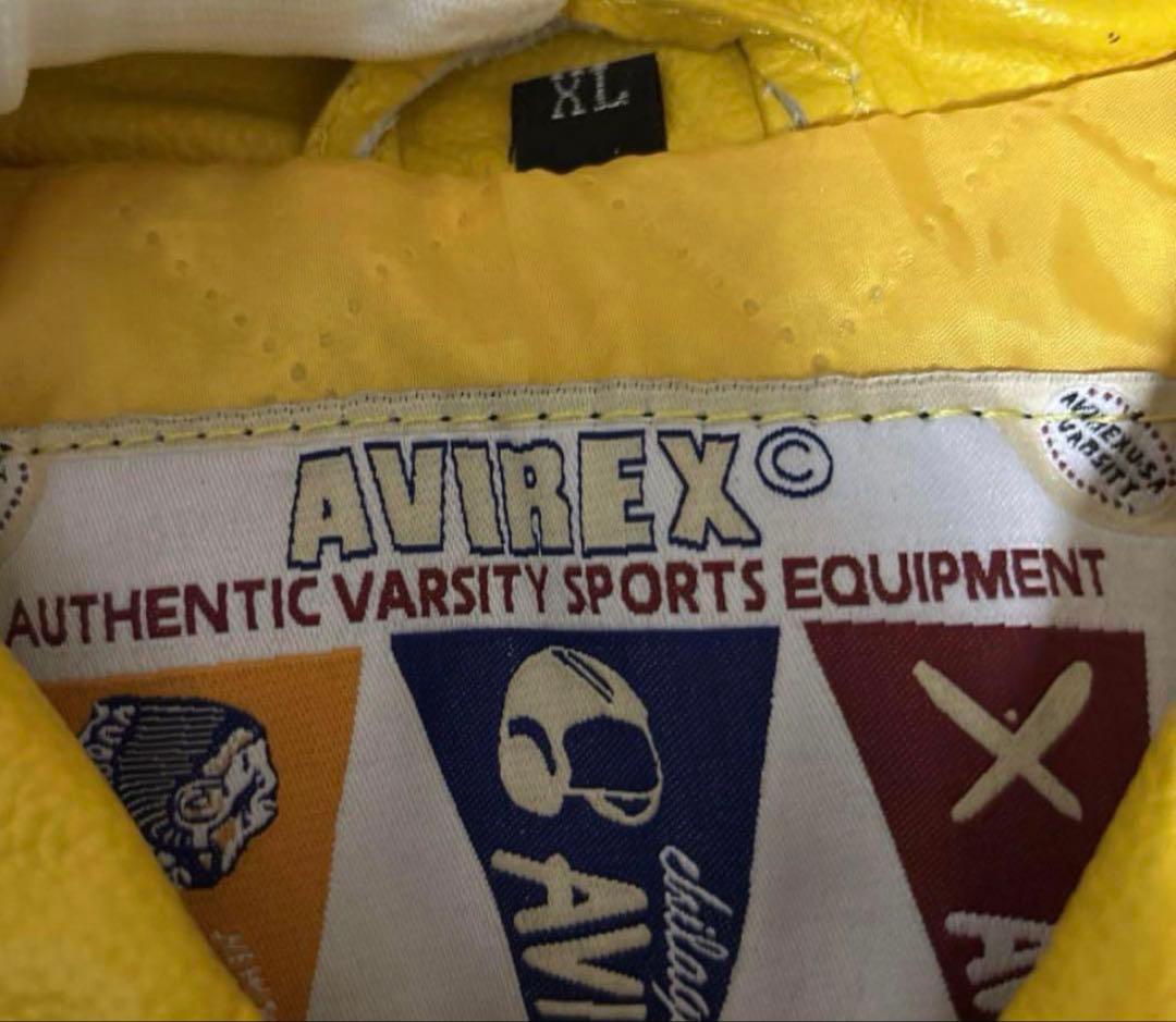avirexレザージャケット
