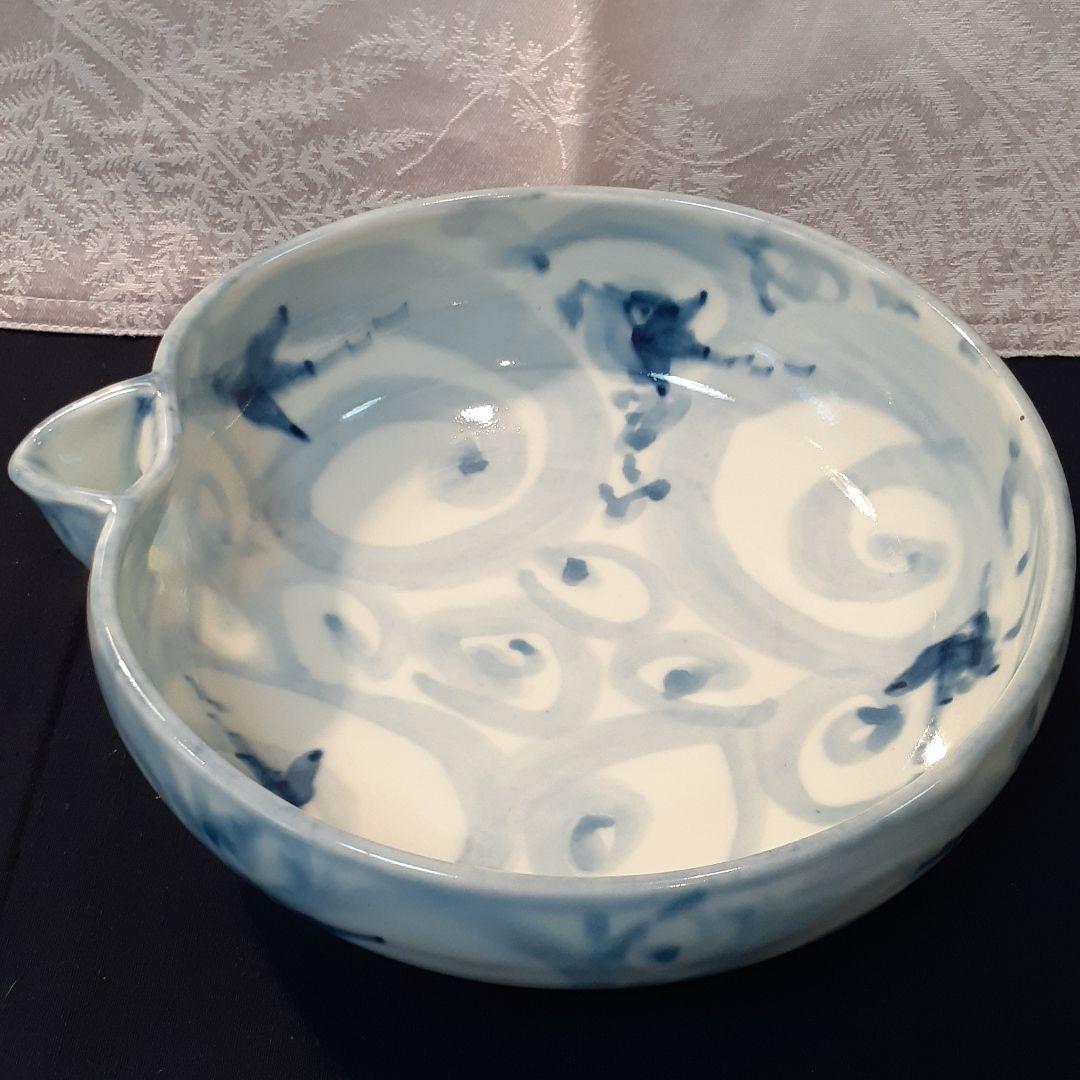 ❤️希少～吉川修身作　　古染付片口大鉢