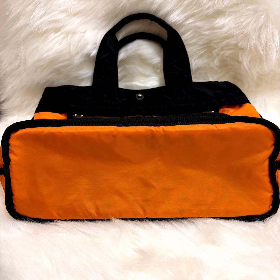 【美品】PORTER（ポーター）タンカー ミニ ハンドバッグ トートバッグ 黒