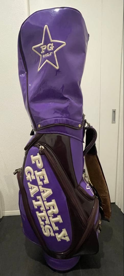 PEARLY GATES ゴルフバッグ 紫色