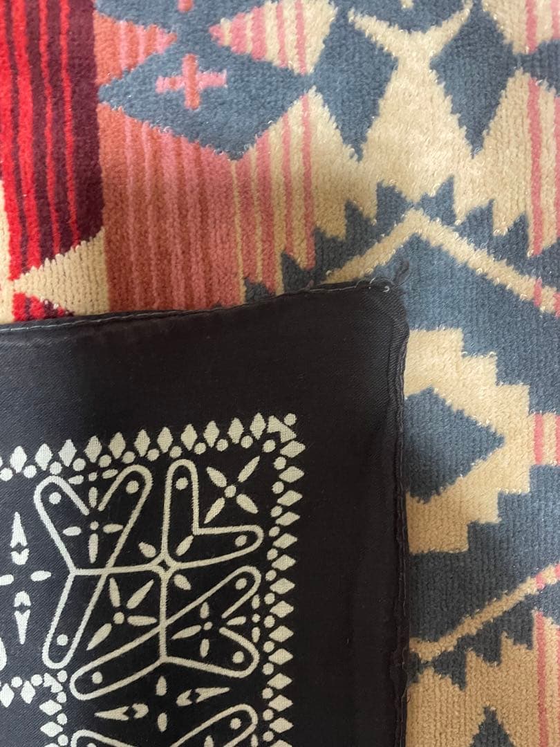 小物 SPECIAL 60S VINTAGE CROSS BANDANA BLACK