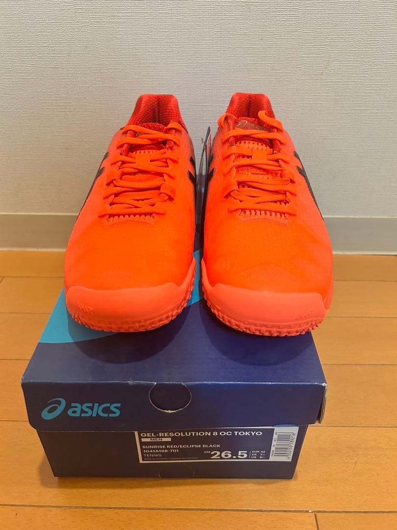 シューズ(男性用) ASICS GEL-RESOLUTION 8 OC TOKYO 26.5cm