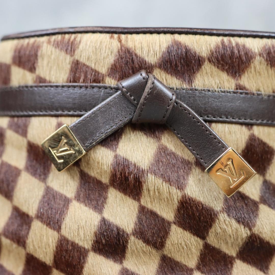 LOUIS VUITTON / ルイ・ヴィトン ダミエ はらこ ヒール