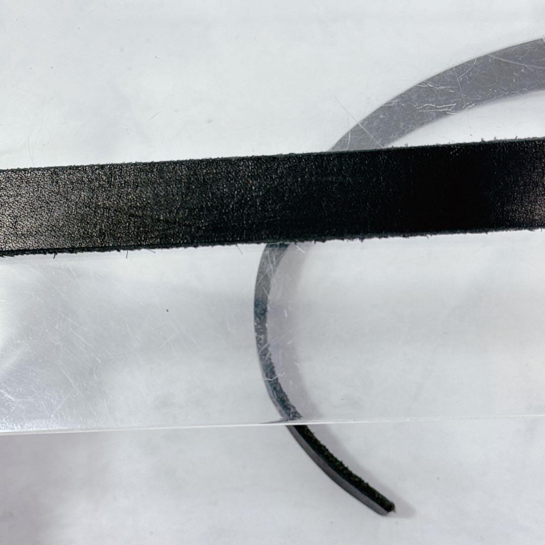 【絶盤】Yohji Yamamoto プールオムthicknume レザーベルト