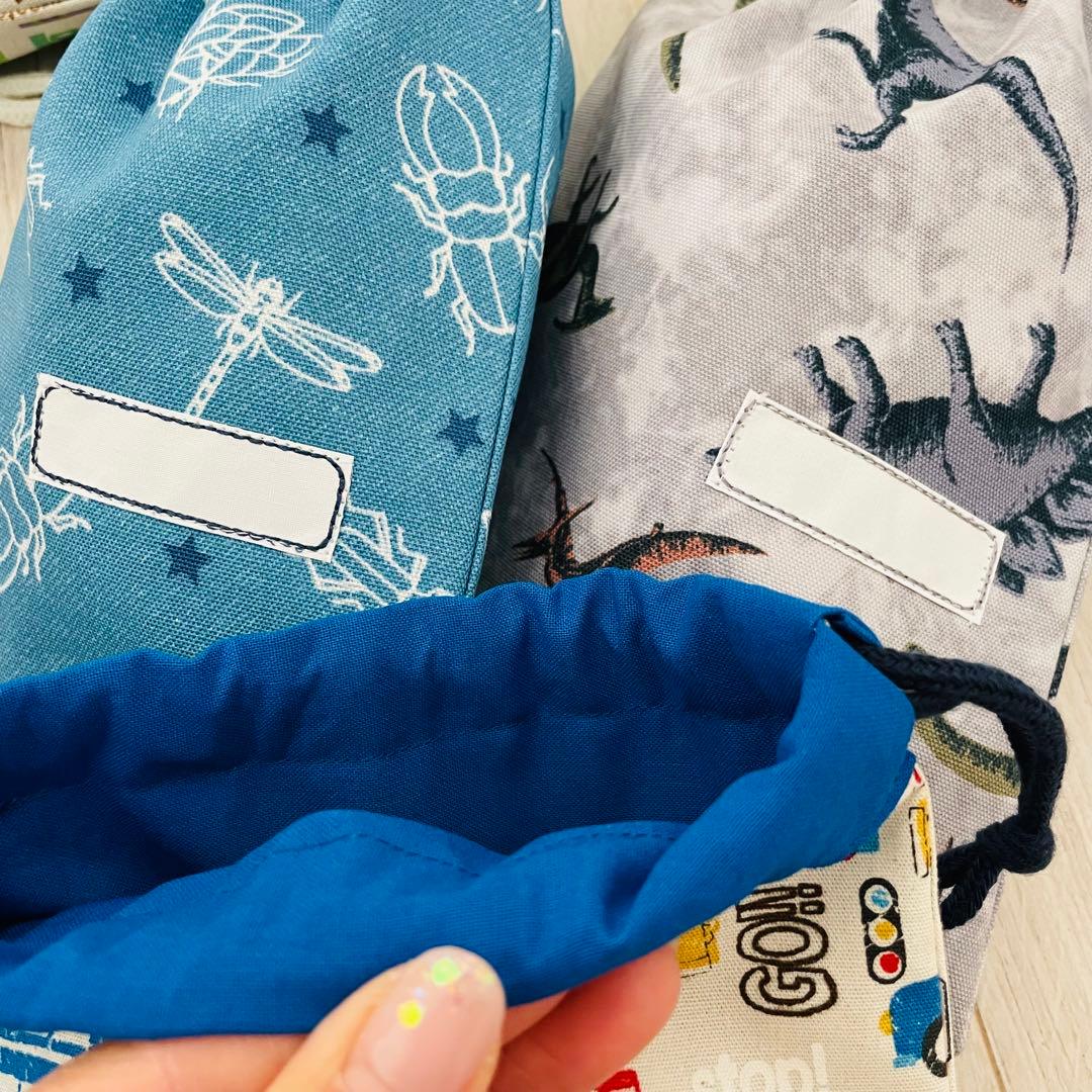 2026 ハンドメイド　order 巾着袋　ランチマット　入園準備　入学　進級