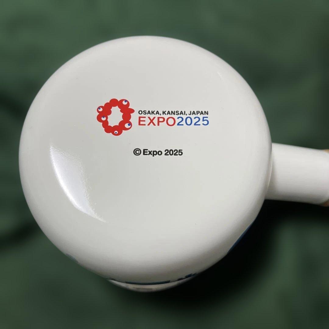 ミャクミャク ホーロープチミルクパン 水玉