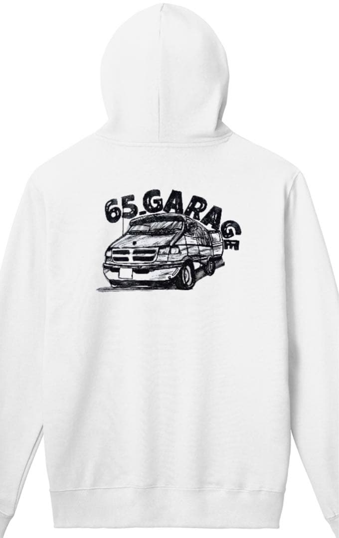 65.GARAGE dodge ram vanパーカー