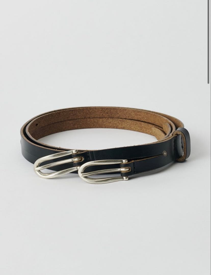 OUR LEGACY TWIN TONGUE BELT 70サイズ