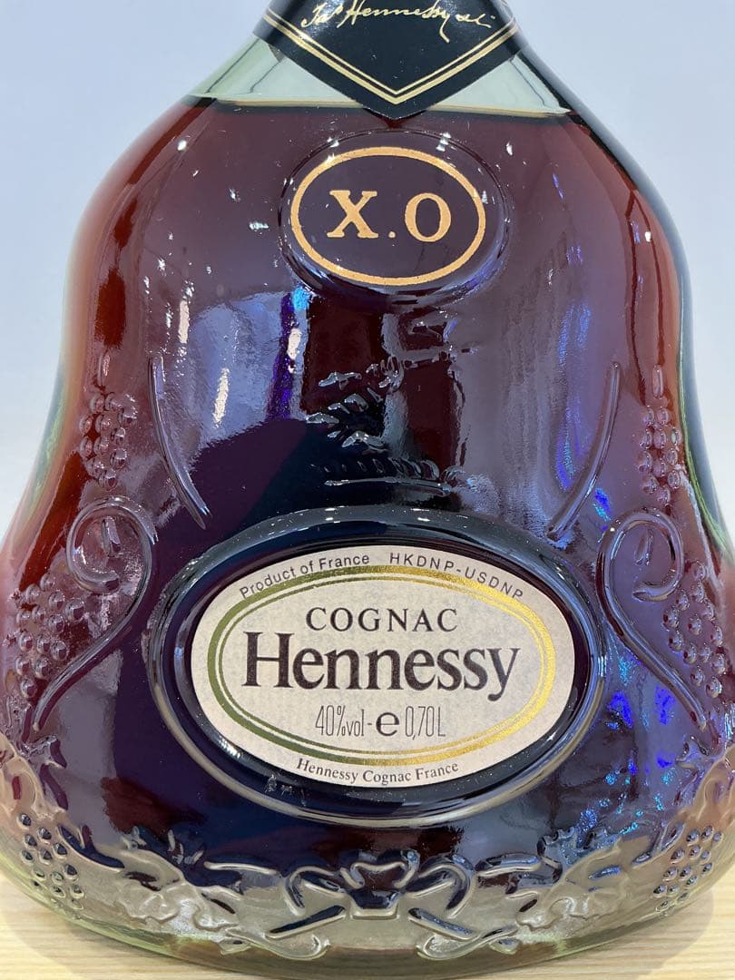 560[未開栓]Hennessy X.O 金キャップ