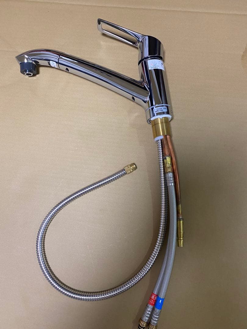 onasu 様限定KVK キッチン シングルレバー式混合栓 KM5031TTKE