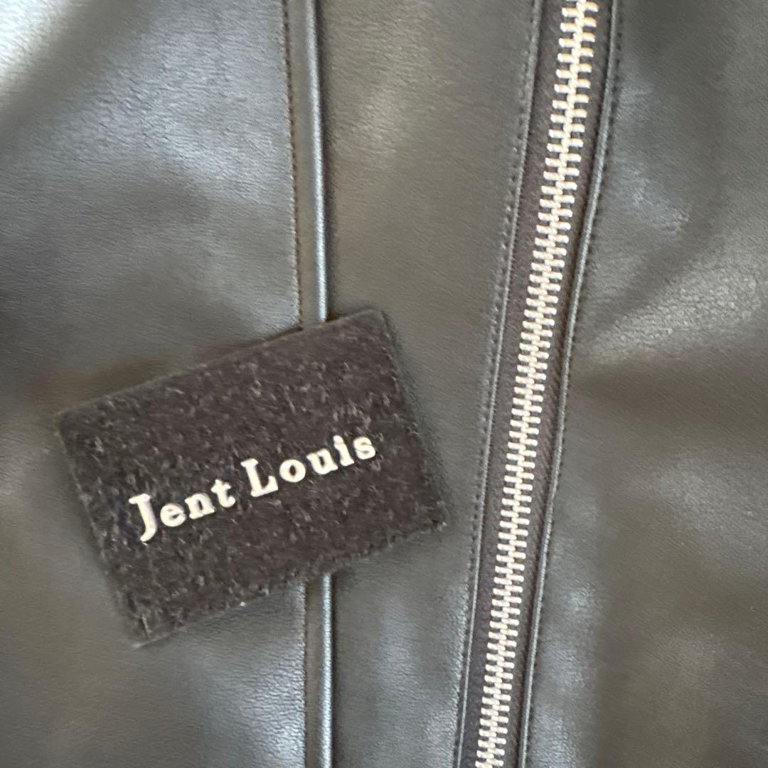 【完売品】Jentlouis Leather Zipped Jacket M