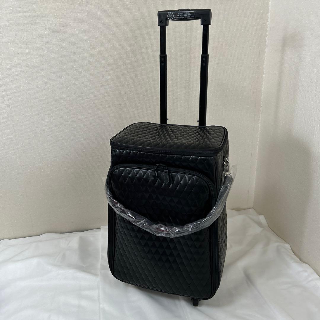 ❤︎Anela❤︎　マダムヒロコ キルティング加工 キャリーケース “リアン”