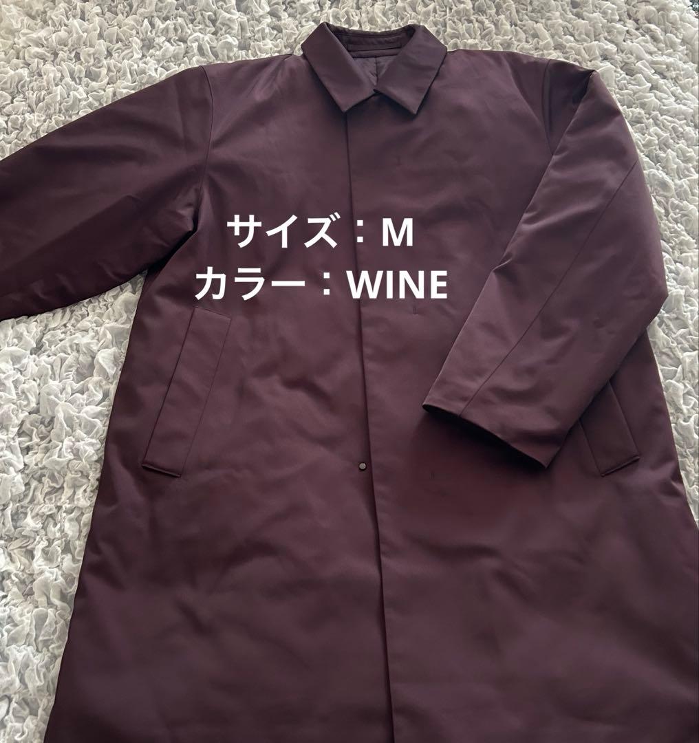 UNIQLO:C パフテックハーフコート　M WINE