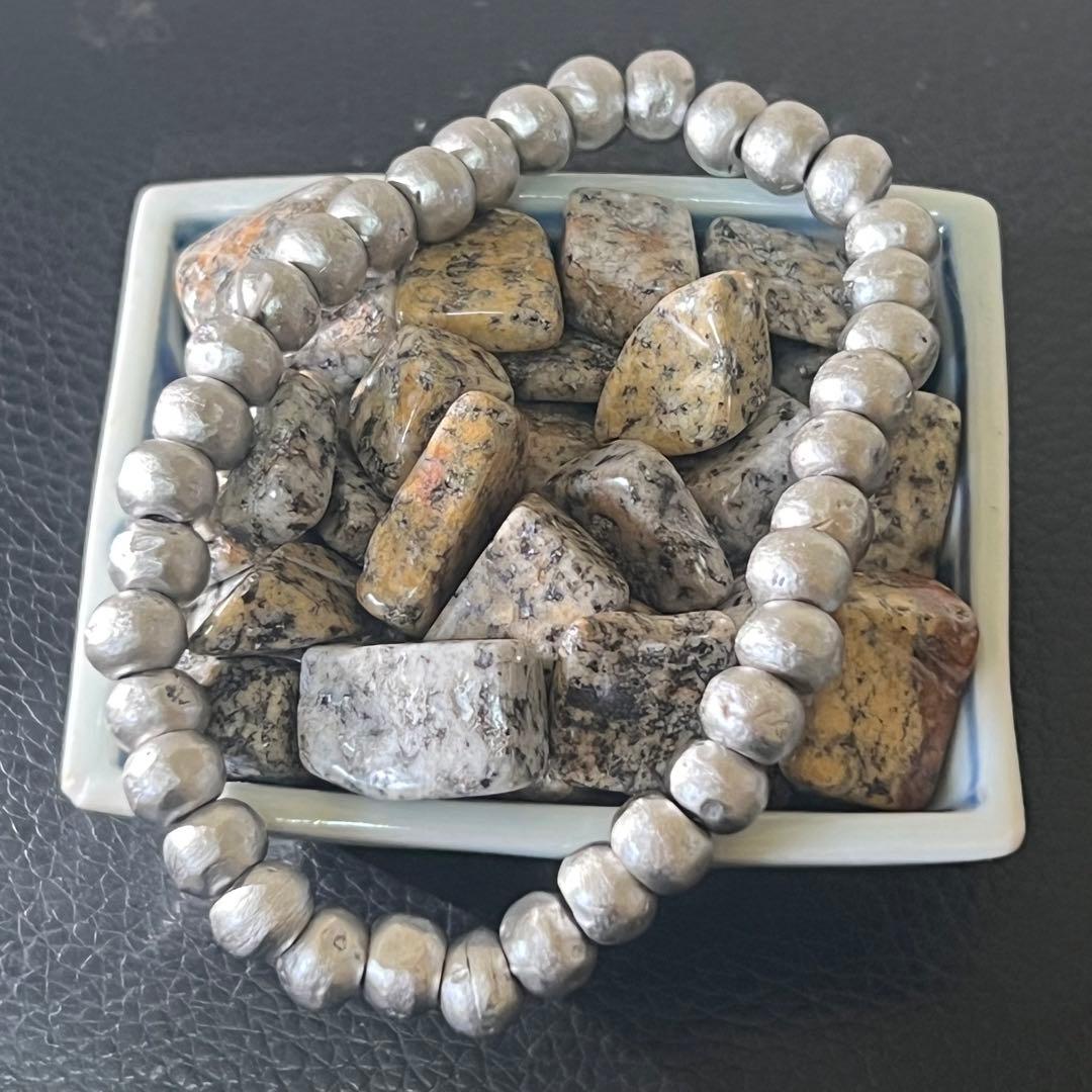 パラド 水銀 ブレスレット 6mm インド お守り アユールヴェーダ